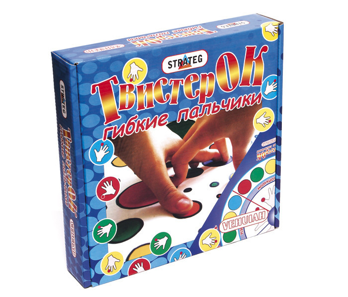 Игра 730 (укр/рус.) Стратег, "Твистер Ок" гибкие пальчики, в кор-ке, 25-25-5см, шт Київ - фото 1