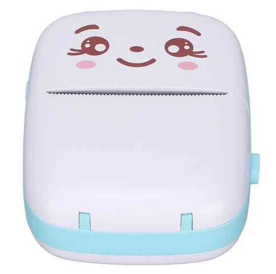 Термопринтер дитячий бездротовий Cat Ears 8499, біло-синій Винница