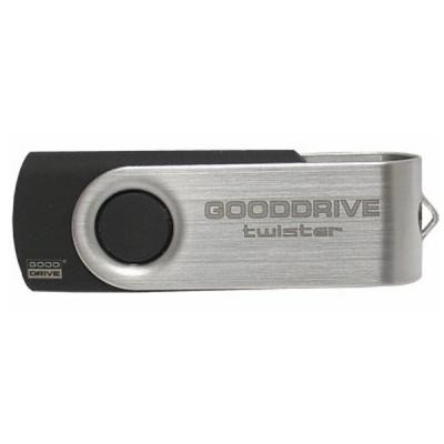 USB флеш накопичувач Goodram 8GB Twister Black USB 2.0 (UTS2-0080K0R11) Вінниця - фото 1