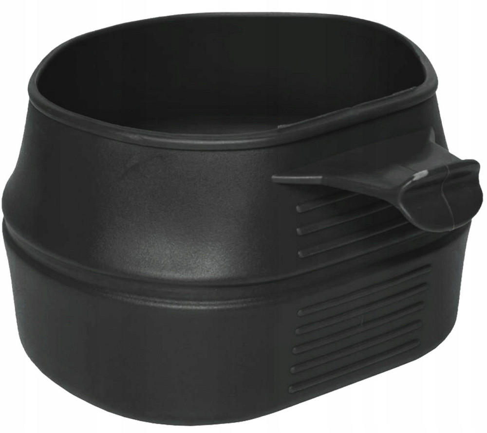 Туристична Кружка складна 250 мл з ручкою WIldo "Fold-A-Cup" (14605000) Black Нововолинськ - фото 3