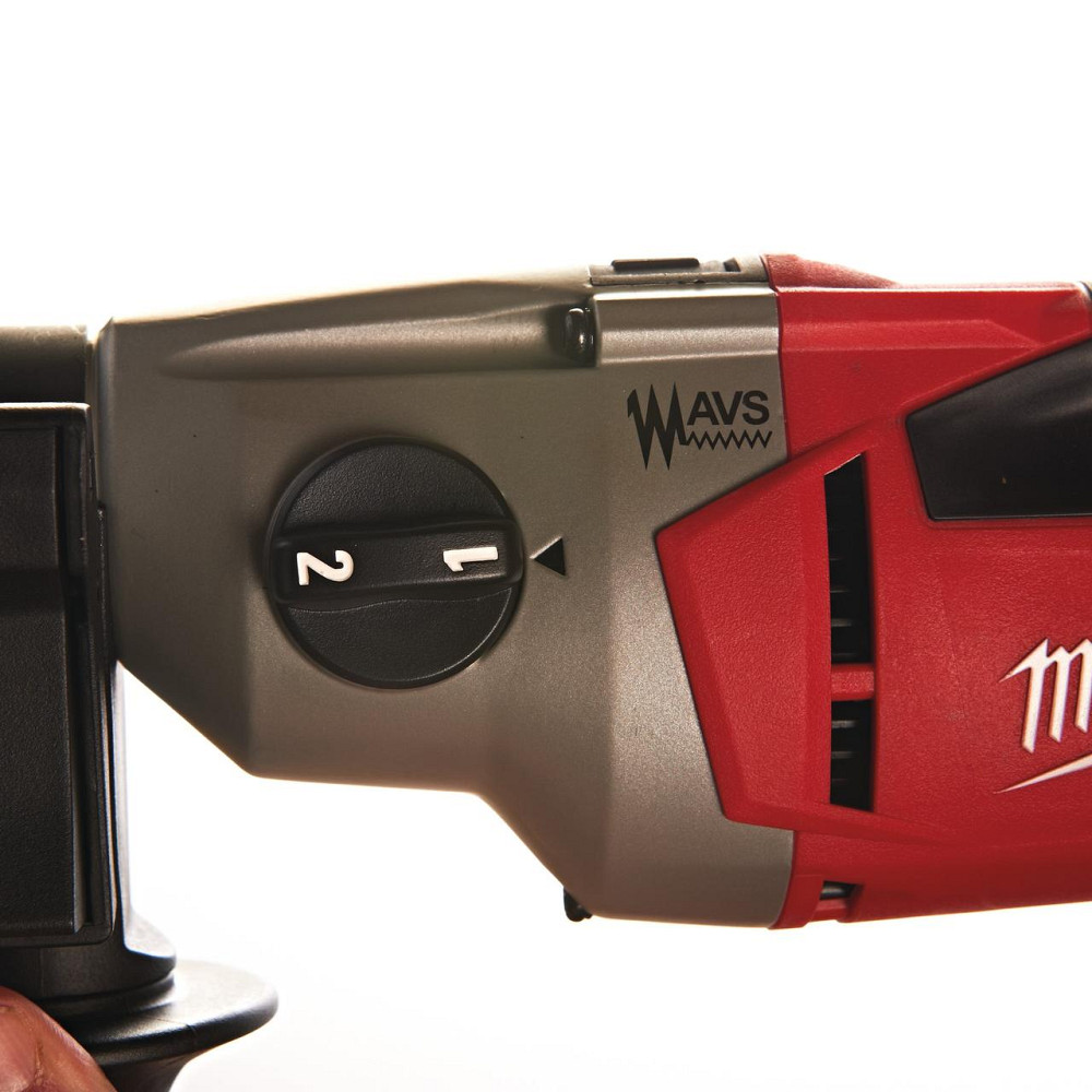 Дриль з ударом двошвидкісний MILWAUKEE, PD2E 24 R, 1020Вт (60Нм) (бічна рукоять, HDкейс) Одеса - фото 5