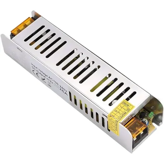 Адаптер/Блок питания 12V 25A METAL Long удлиненная конструкция, для автоэлектроники, охранных систем Киев