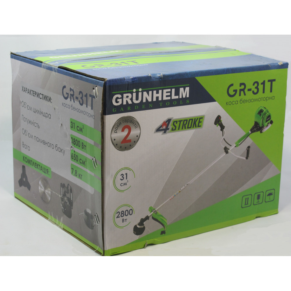 Мотокоса Grunhelm GR-31T (4-ох тактная) Коломыя - изображение 5