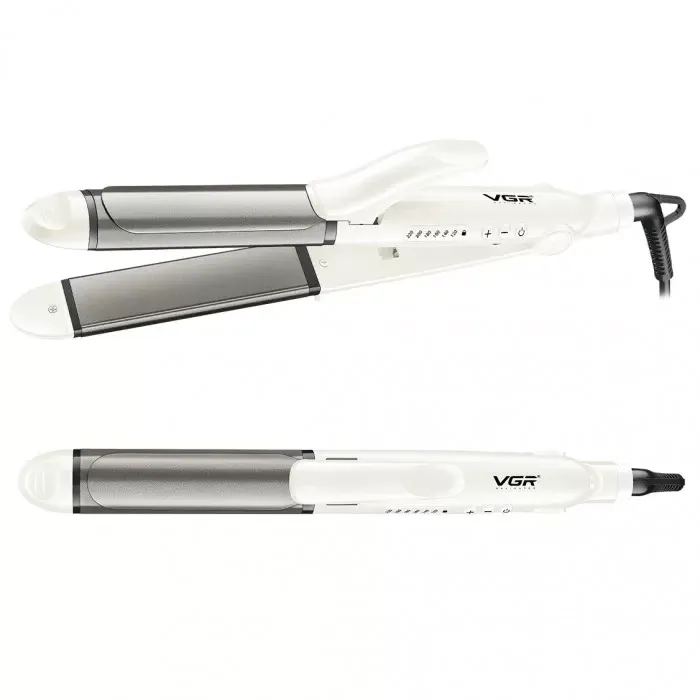 Щипці VGR V-558 2 в 1 керамічна праска та плойка для створення кучерів потужністю 45 Вт Одеса - фото 3