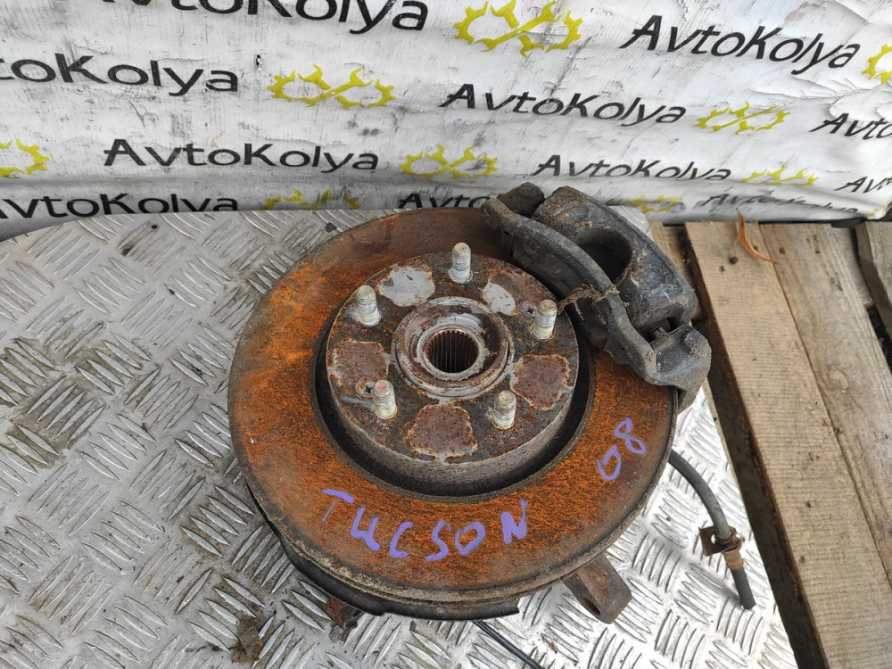 Диск гальмівний передній Hyundai Tucson 2004-2009 Ковель - фото 1