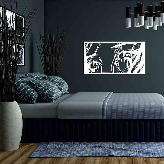 Декоративное настенное Панно «Девушка» Декор на стену 50*26 см, Белый Киев