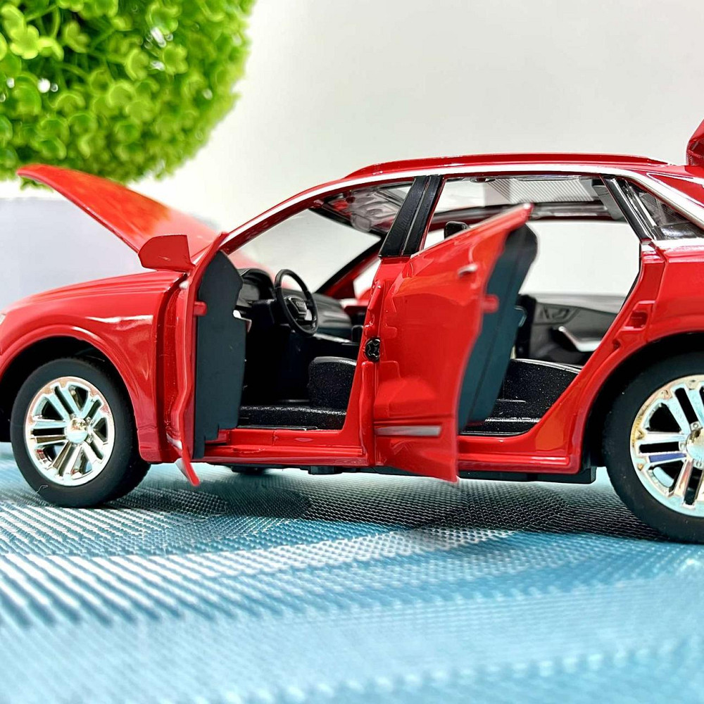 Машинка металева TK Union Group Audi Q8 відчиняються двері капот багажник масштаб 1:24 Червона (GT-5250) Чернигов - изображение 10