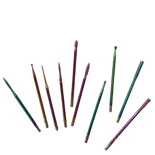 Набор цветных-алмазных насадок для фрезера, 10 шт. Киев