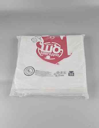 Пакет майка полиэтиленовая 30*55 ПАКУНЧИК БЕЛЫЙ ''Комсерв'' 51 мкм (100 шт) Харьков