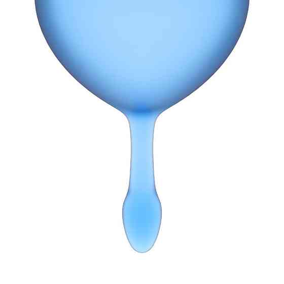 Менструальные чаши Feel Good Menstrual Cup dark blue Sex Aura Киев