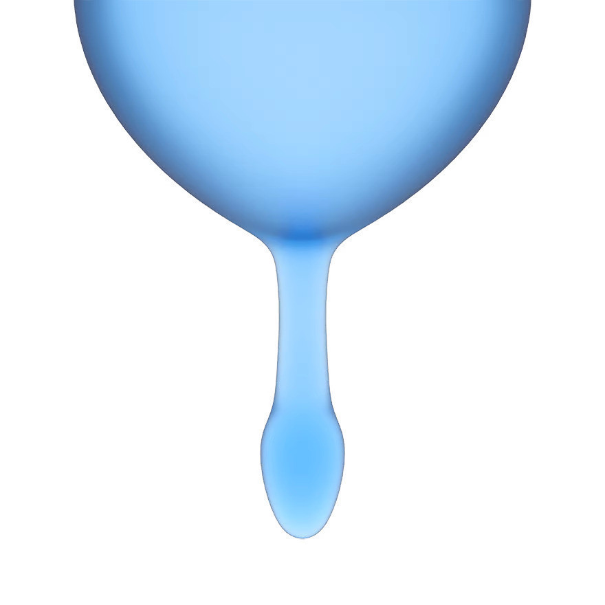 Менструальные чаши Feel Good Menstrual Cup dark blue Sex Aura Киев - изображение 3