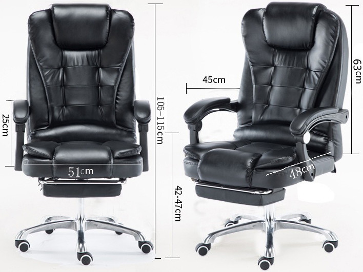 Кресло офисное Diego D2 черное Киев - изображение 9