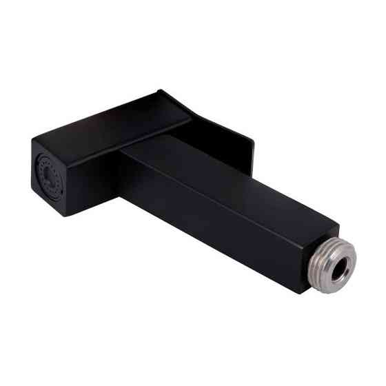 Набір для душу гігієнічного Lidz Kubis 110 Black LDKUB110BLA46104 чорний мат Київ