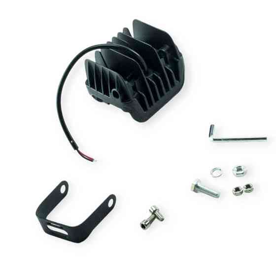 Фара LED прямокутна 95х76х73 (ДВШ) 36W дальній SPOT додаткова Мукачево