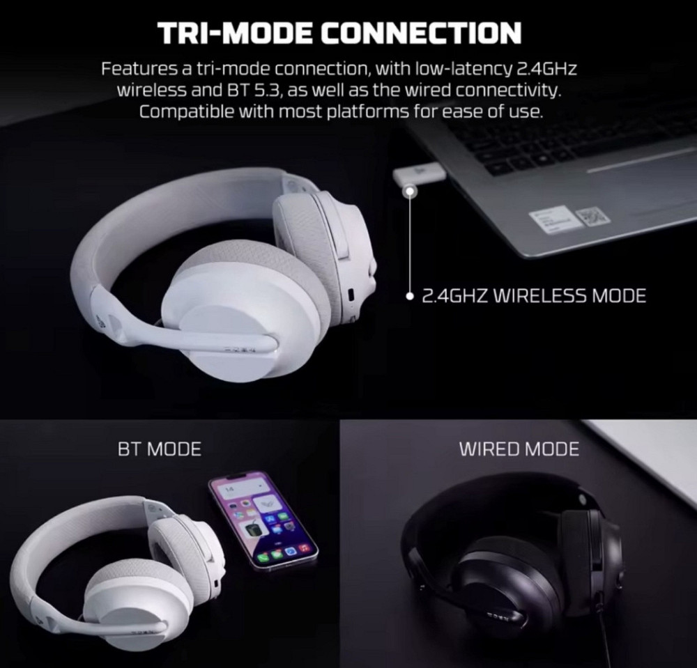 Ігрові навушники!️  Fantech Tamago II ‼️ USB, Bluetooth ‼️ Харків - фото 3