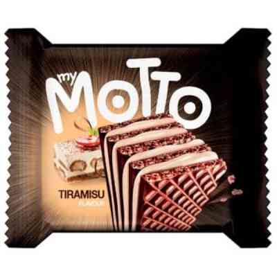 Вафлі MyMotto Тірамісу 34 г (3800205876755) Вінниця