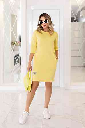 Женское платье оптом Lelitt 54-56, Желтый Киев