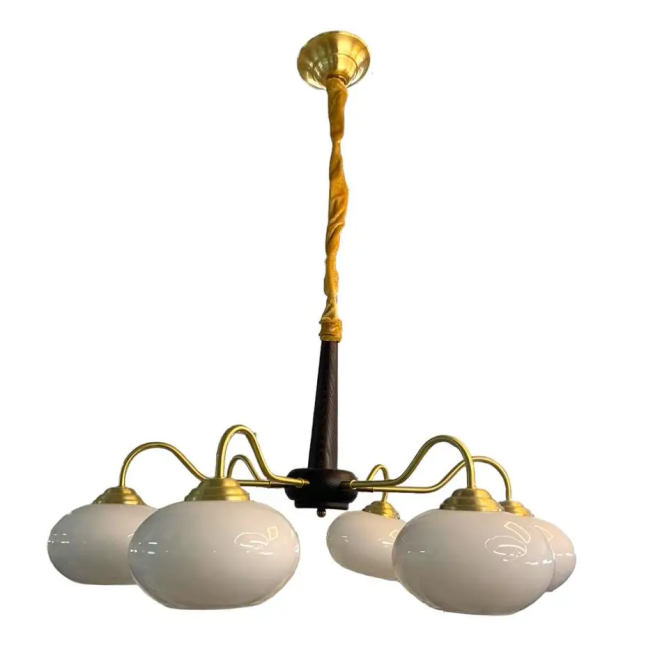 Светодиодная люстра Звон 6004 (Золотая) на 6 плафонов Винница - изображение 4