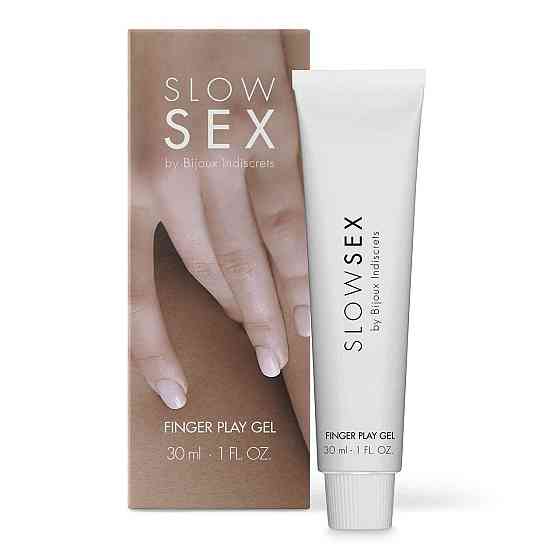 Гель-змазка для мастурбації Bijoux Indiscrets Slow Sex Finger play gel Sex Aura Київ