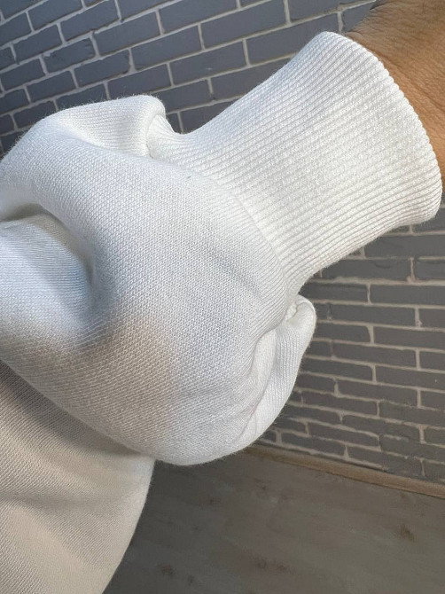 Костюм жіночий Quzen 472-472 пілот блискавка брюки палаццо широкі фліс білий, білий, M Київ - фото 13