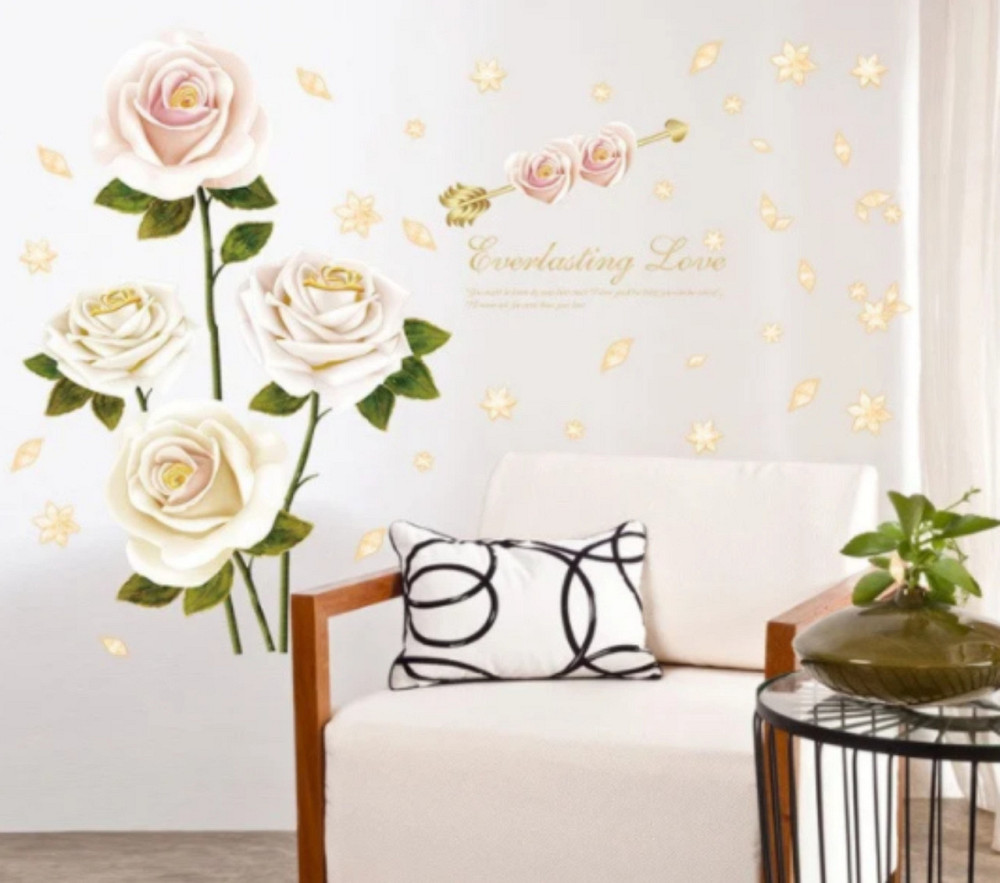 Наклейка декоративна Троянди Київ - фото 6