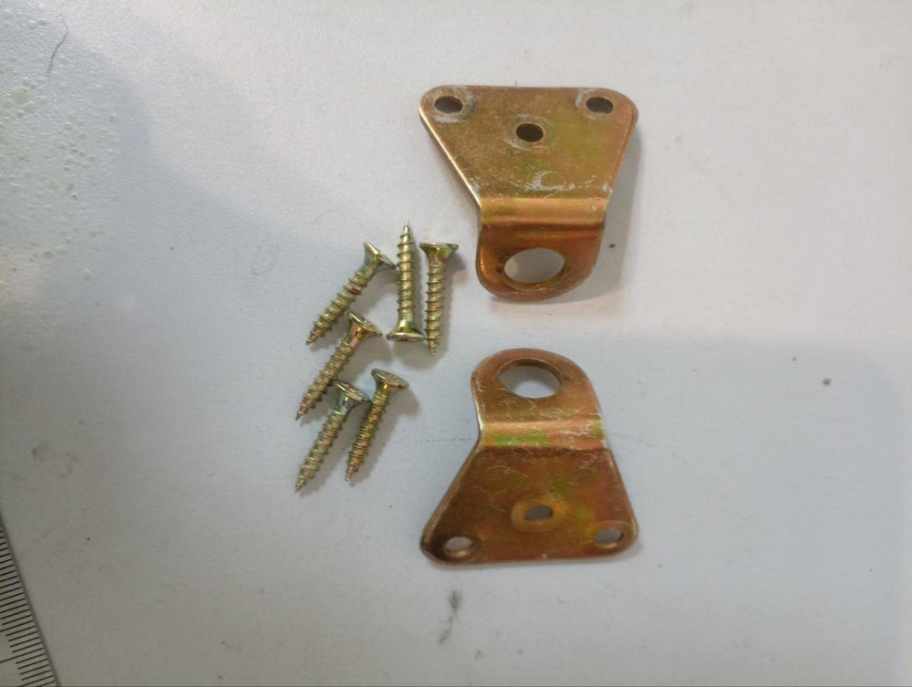 Скоби шафкові для колодки, оцинк жовтий "P-o" Київ - фото 3