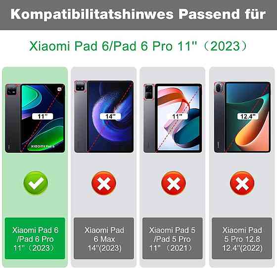 Чехол клавиатура с подсветкой для Xiaomi Pad 6 / Pad 6 Pro 2023 Днепр