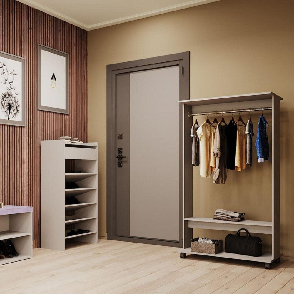 Гардеробная стойка Doros Д2 85х41,6х150 см Дуб сонома (DRS-011417) Львов - изображение 1