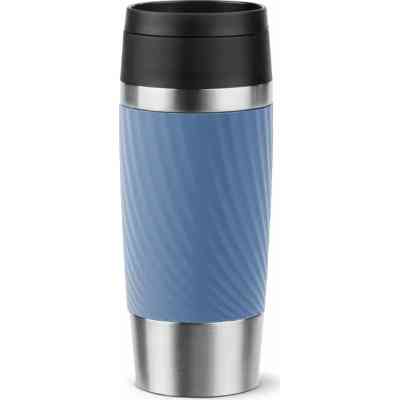 Термокружка Tefal Travel Mug Classic Twist, 360мл, нержавіюча сталь, блакитний (N2024510) Винница