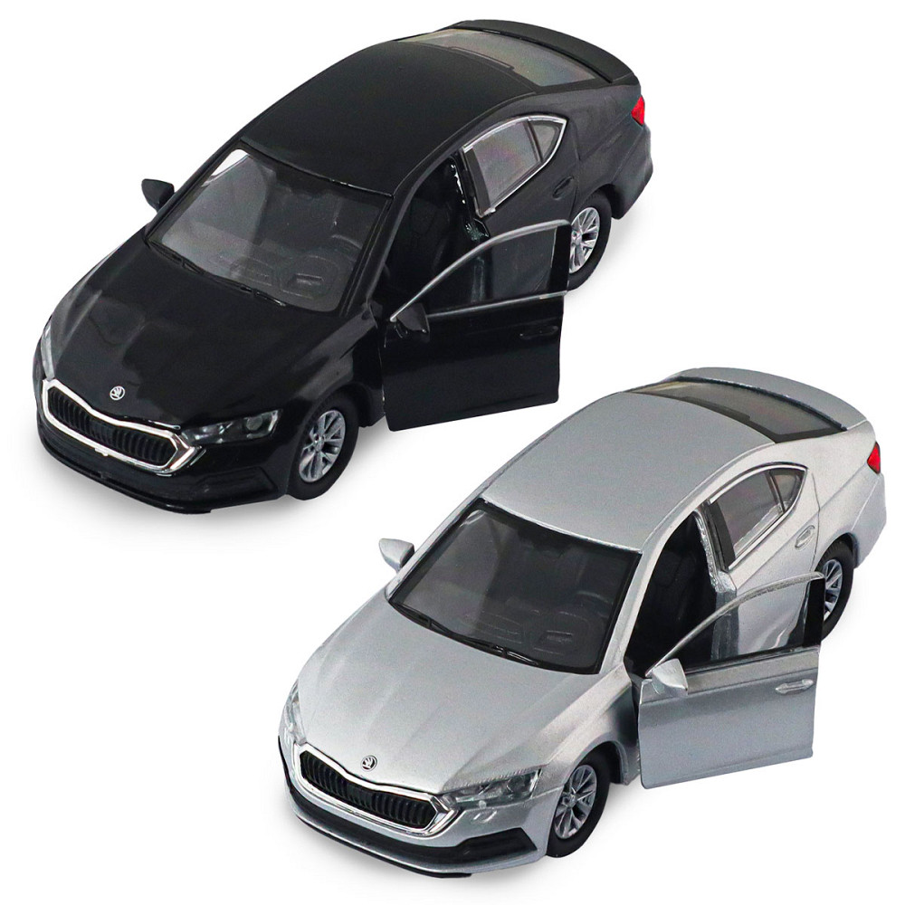 Автомодель - Skoda Octavia (чорний, сріблястий) Дніпро - фото 15