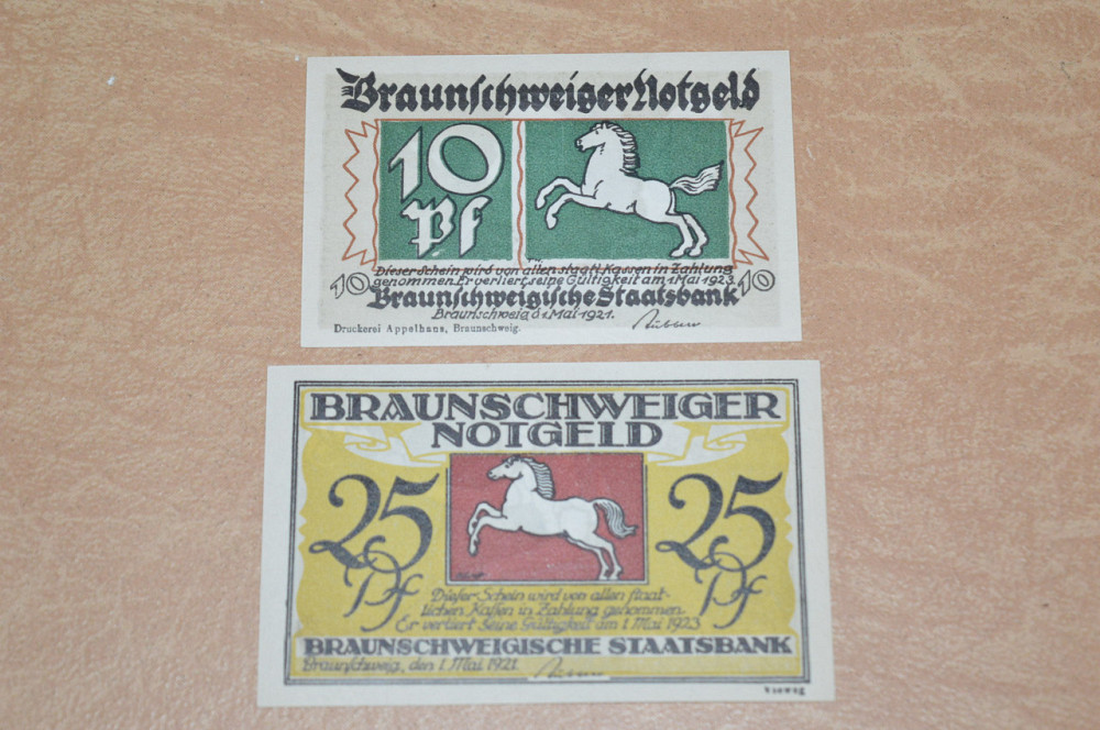 Німеччина. Нотгельд. 10,25 Pf 1923 року ( 1 ) Полтава - фото 1