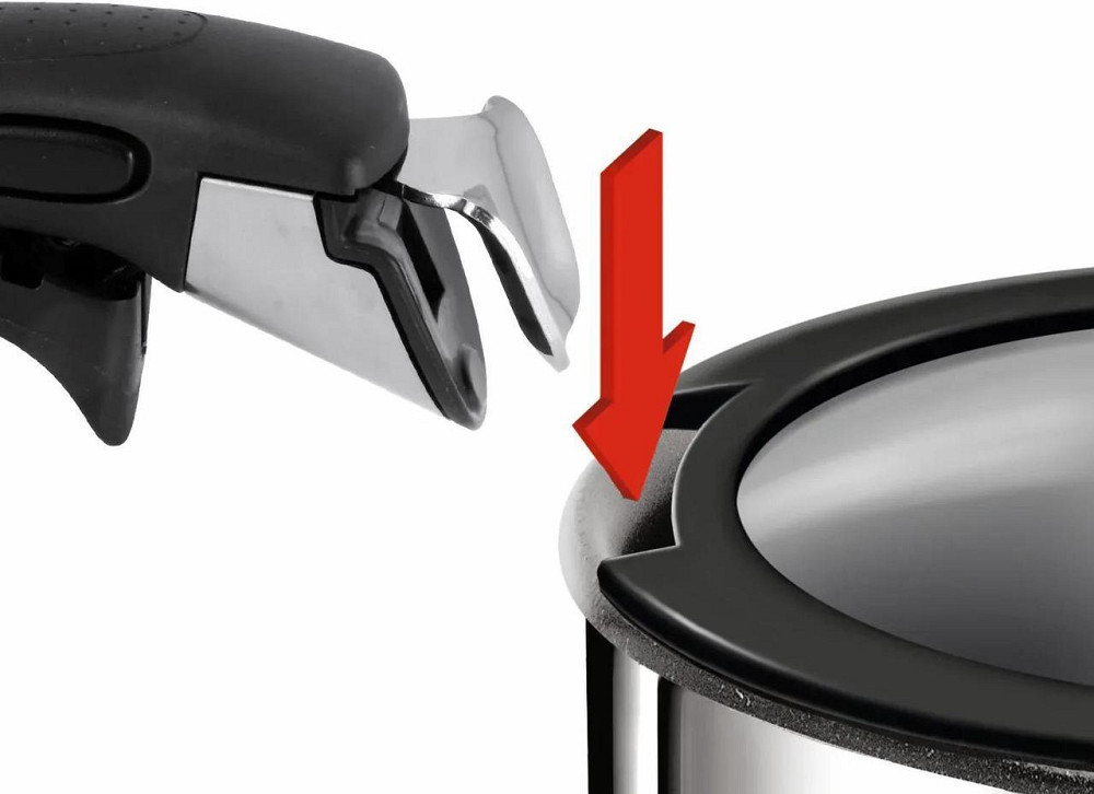 Кришка Tefal Ingenio 28 см (L9846753) ( прозорий, чорний ) Харьков - изображение 5