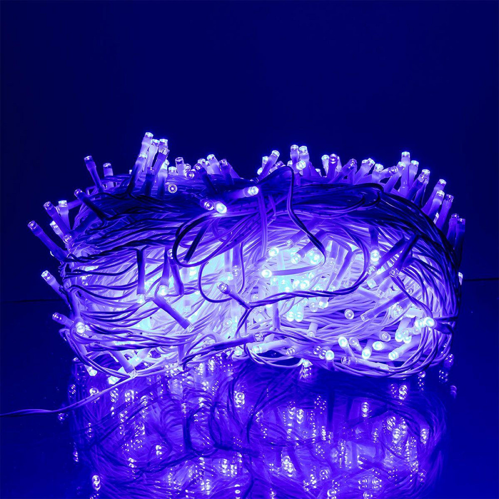 Гірлянда Різдвяна Фея 50 м, 500 LED, синій провід Київ - фото 8