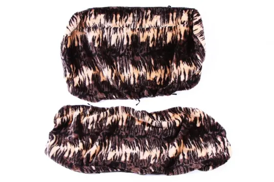 Чехли на сидіння хутра хутряний чорний/біжевий/коричне Вінниця