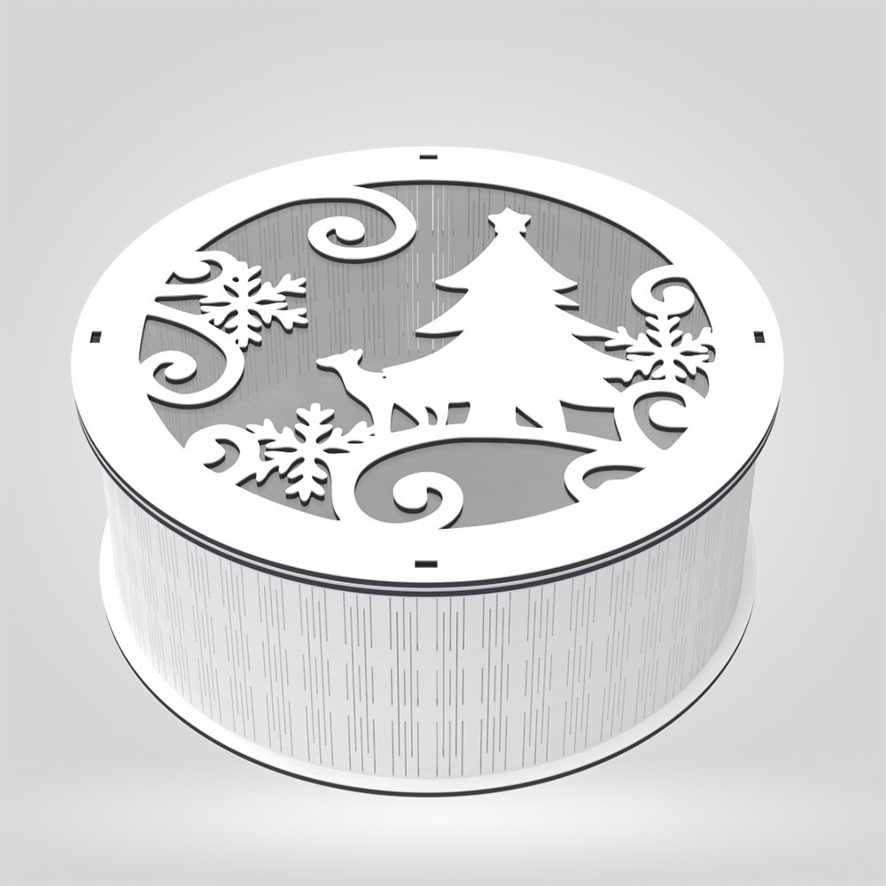 Подарочная коробка EKOSTAR d200 h80 Киев - изображение 1