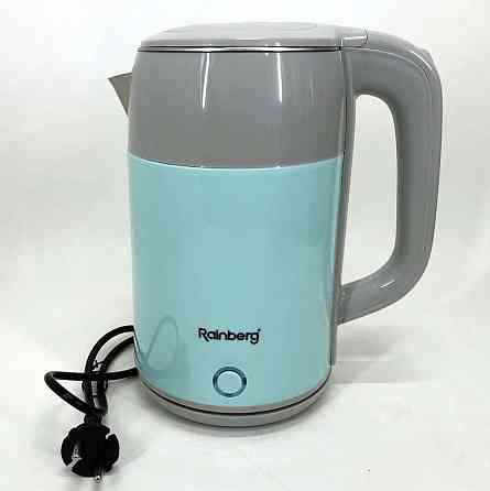 Электрочайник пластик, Электрочайник с индикатором включения, Бесшумный чайник, Тихий бытовой чайник OR-83 Львов