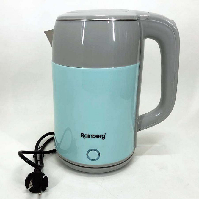 Электрочайник пластик, Электрочайник с индикатором включения, Бесшумный чайник, Тихий бытовой чайник OR-83 Львов - изображение 5