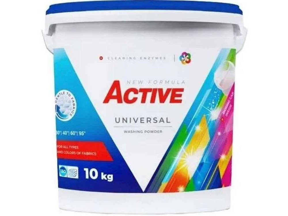 Пральний порошок 10кг Universal (Відродозатор) ТМ ACTIVE Київ - фото 1