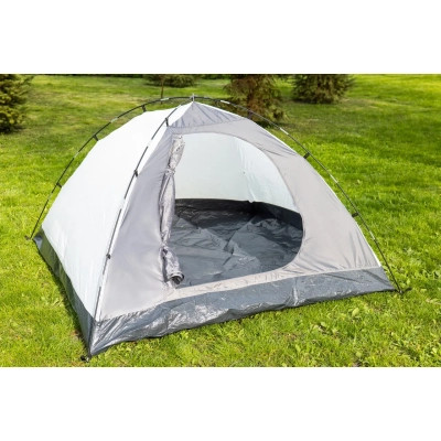 Палатка Time Eco Travel-3 сіро-бежевий (4001831143160_1) Винница - изображение 7