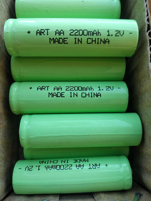 Аккумулятор ART AA2200mAh 1.2v Полтава - изображение 1