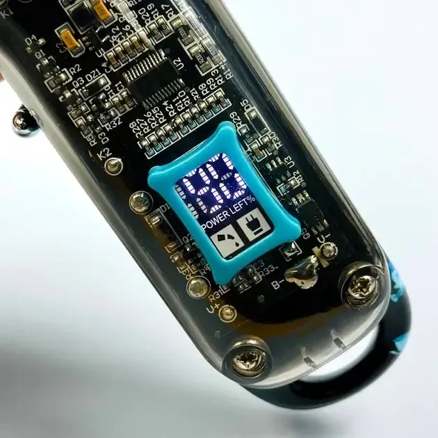 Професійна машинка для стрижки волосся VGR V-685 з LED дисплеєм, 8 насадок та акумулятором Одеса - фото 7