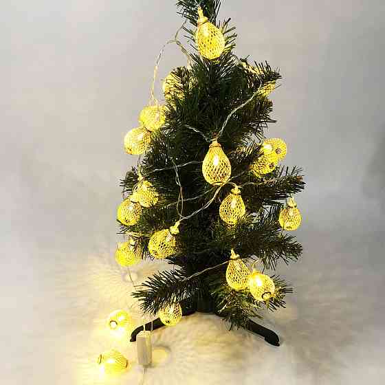 Стильные светодиодные гирлянды 20 шт 2 м, Светодиодная гирлянда точка, Гирлянда праздничная DV-52 Ивано-Франковск