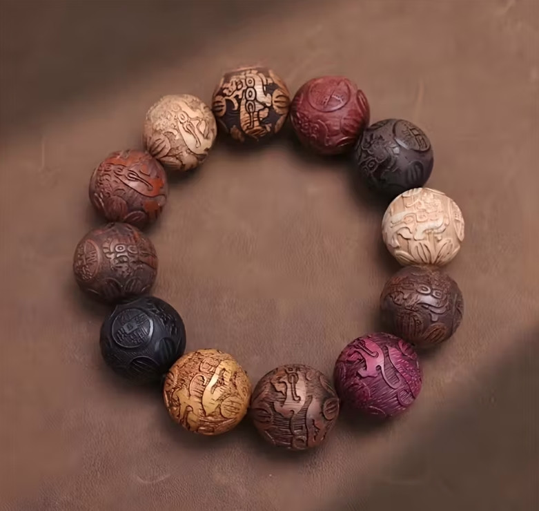 Браслет из резных бусин – денежный талисман удачи и защиты Киев - изображение 7