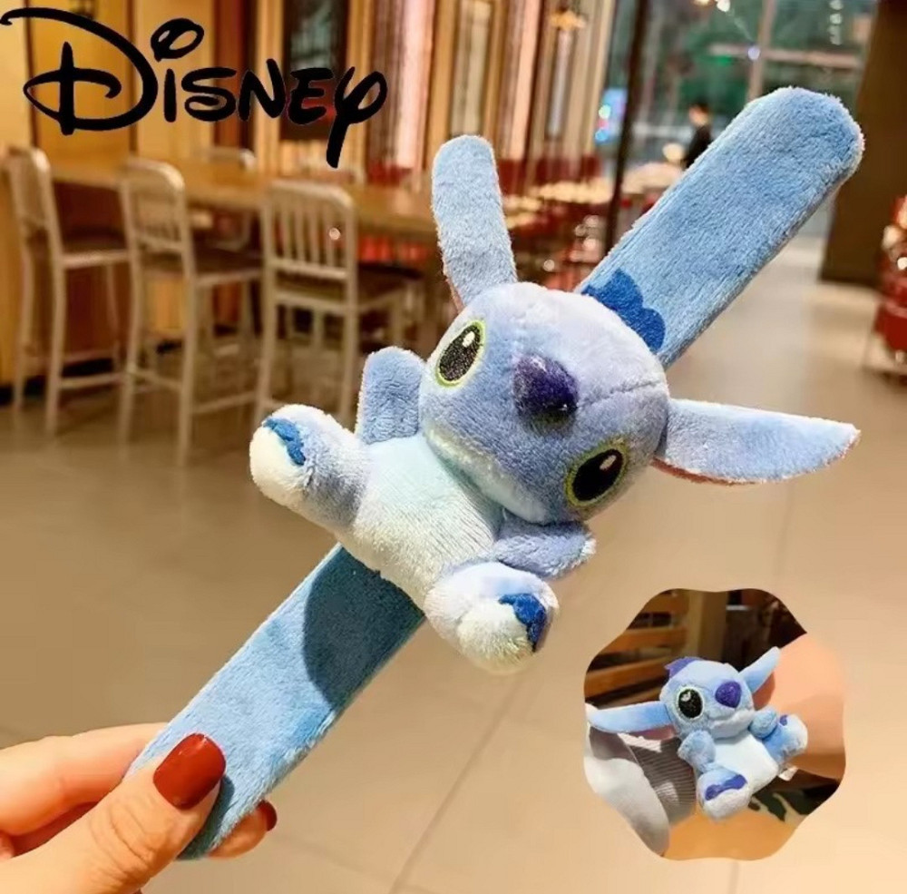 Мягкий браслет на руку Стич синий Киев - изображение 1