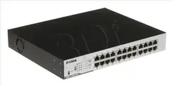 Комутатор D-LINK 24-PORT POE GIGABIT SMART SWITCH (DGS110024P) Київ - фото 1
