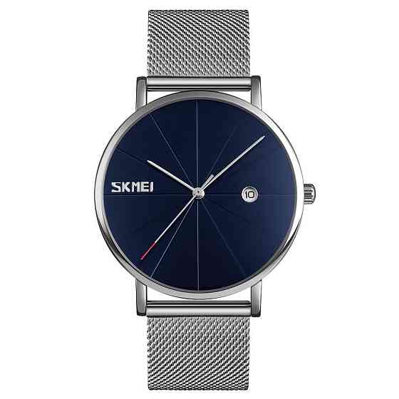 Оригинальные мужские часы Skmei 9183 Tiger Silver blue Винница