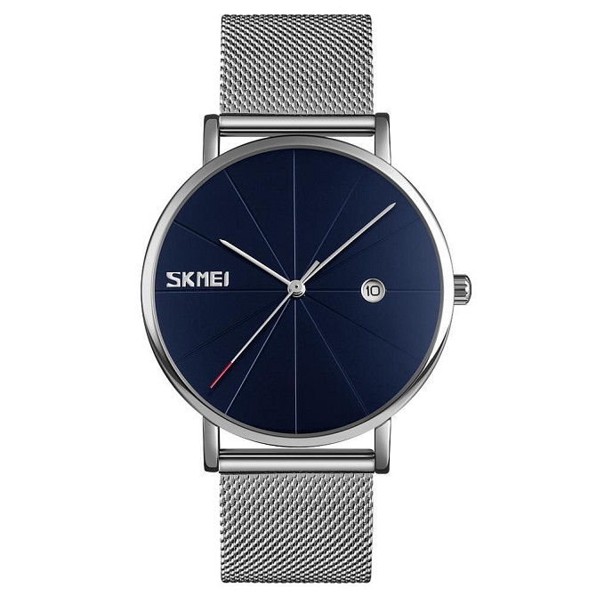 Оригинальные мужские часы Skmei 9183 Tiger Silver blue Винница - изображение 3