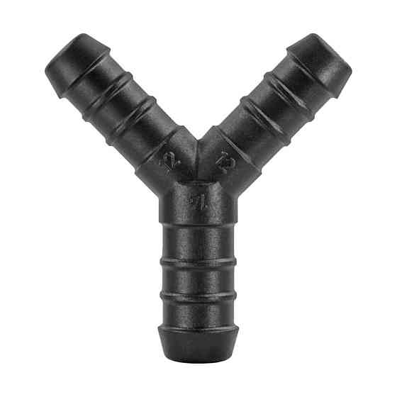 Фітинг штуцер з'єднувач шлангів універсальний (14х12х12 мм) Київ