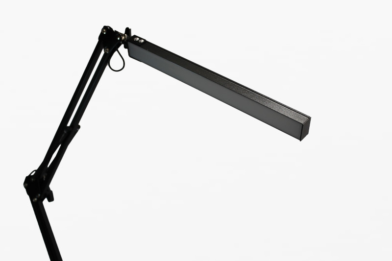 LED светильник на струбцине FocusPro 11Вт, черный Днепр - изображение 3