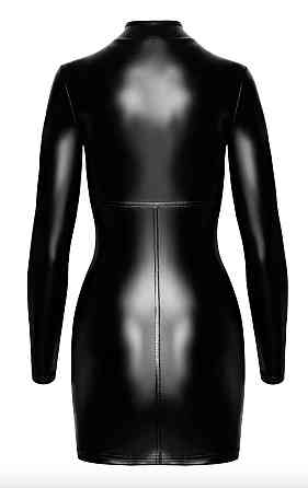 Платье Noir Handmade F330 Powerwetlook mini dress - M Sex Aura Київ